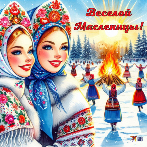 Масленица идет за собой Весну ведет! Масленица идет за собой Весну ведет!.